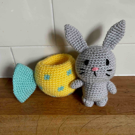 Rabbit In Sweet Costume Crochet Pattern (PDF Download)