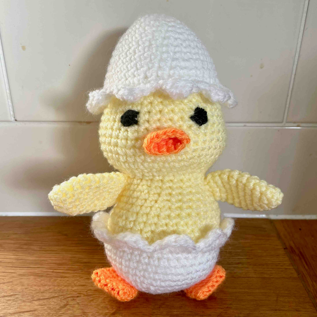 Free Chick In Egg Crochet Pattern