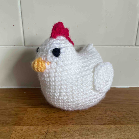 Free Low-Sew Chicken Crochet Pattern