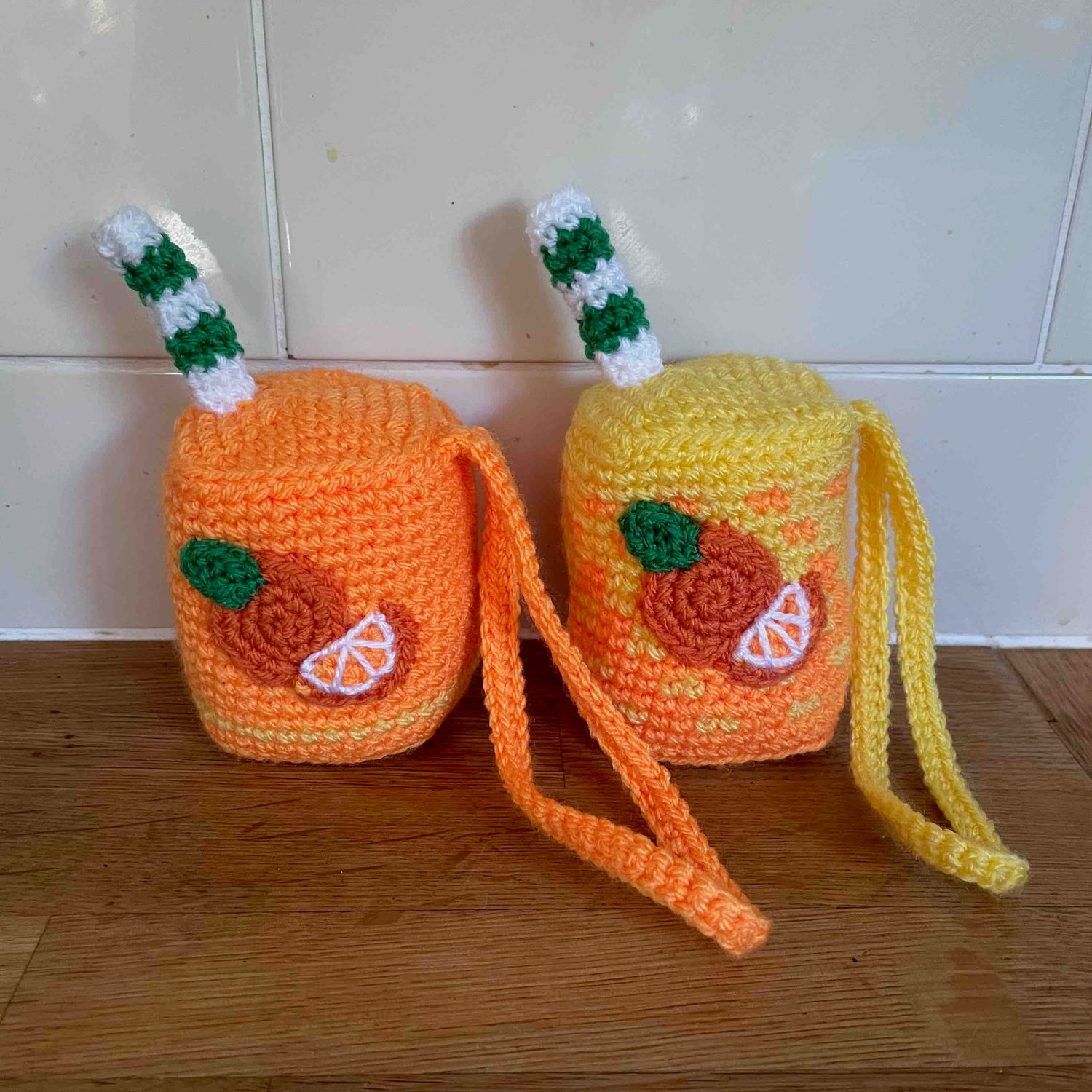 Crocheted Bag Charms