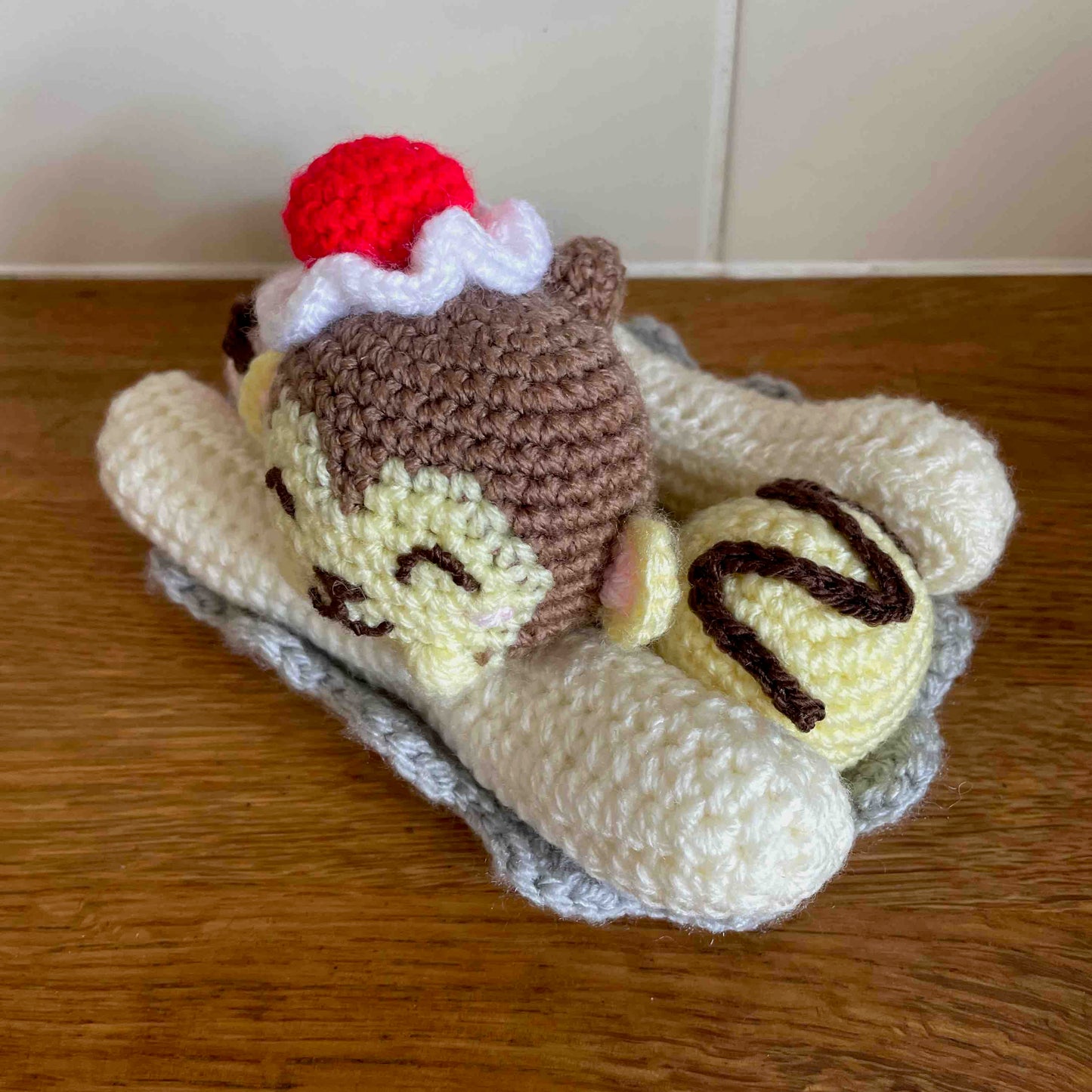 Benny The Banana Split Monkey Crochet Pattern (PDF Download)