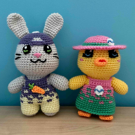 Easter Animal Amigurumi Plushies