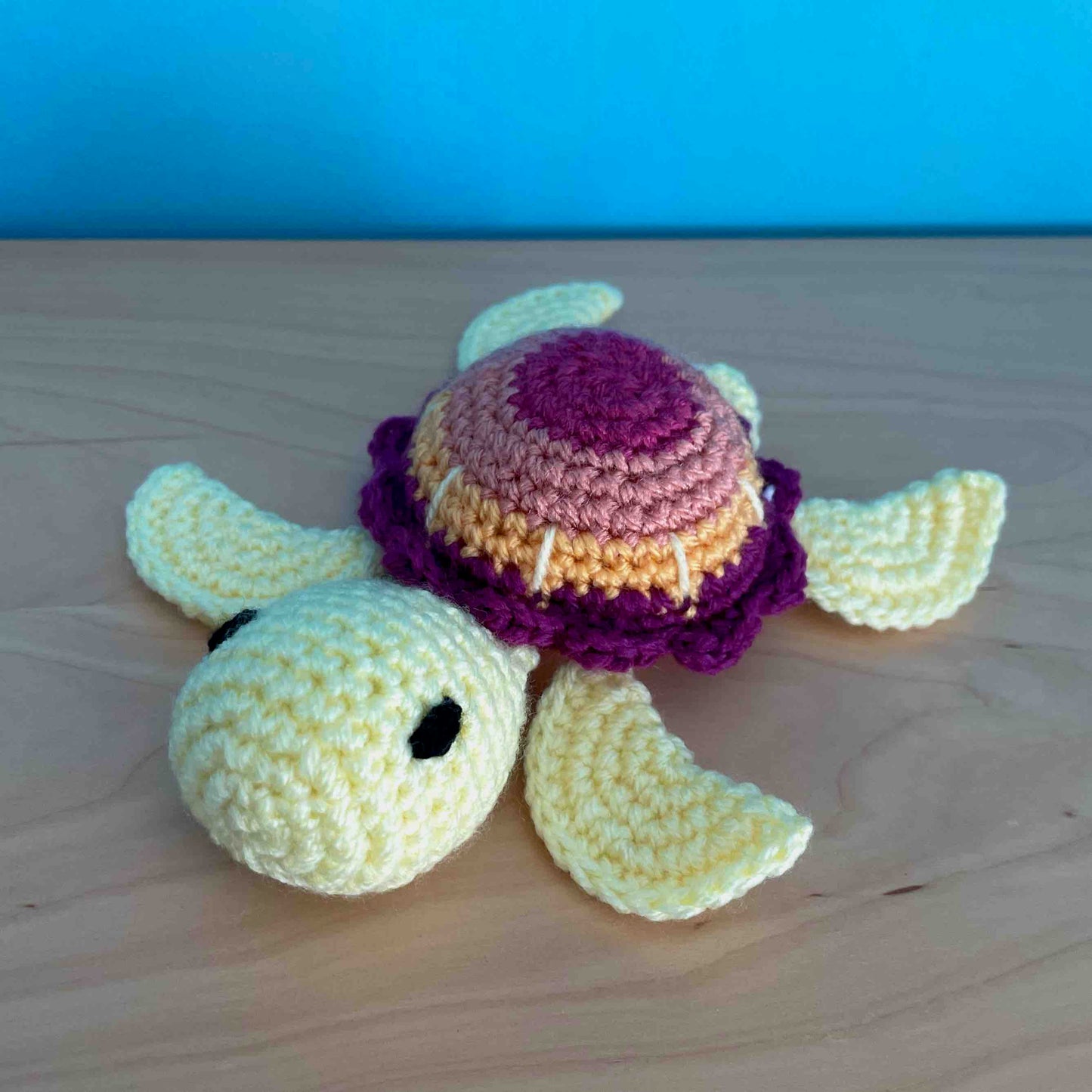 No-Sew Sky Turtle Amigurumi Plushies