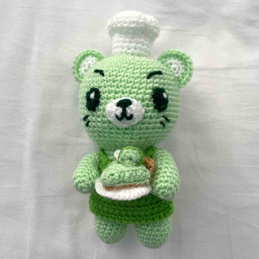 Patisserie Bears 5-In-1 Crochet Pattern (PDF Download)
