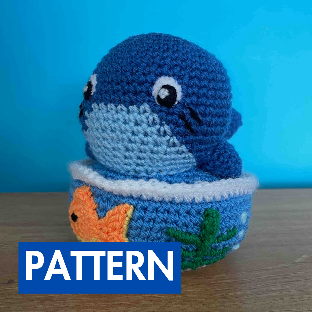 Whale In A Fishbowl Amigurumi Pattern